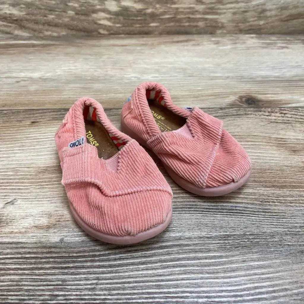 Toms Slip On Canvas Shoes sz 3c