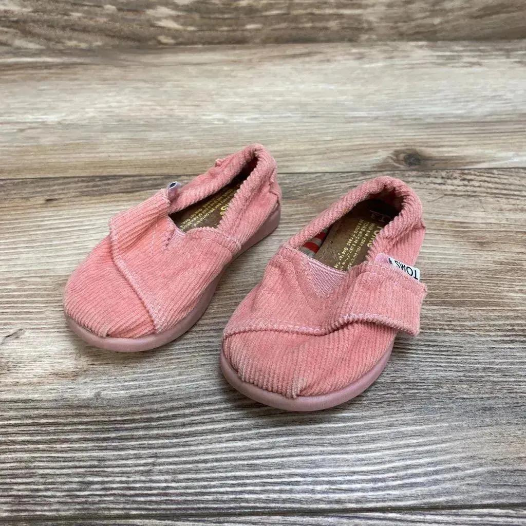 Toms Slip On Canvas Shoes sz 3c