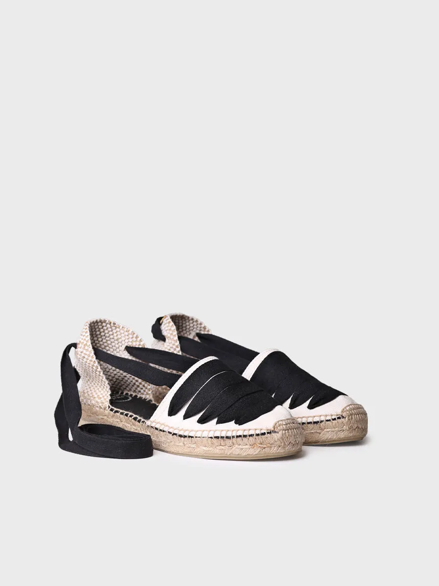 TONI PONS | ESPADRILLES MUJER | GAVET CU NEGRE | NEGRO