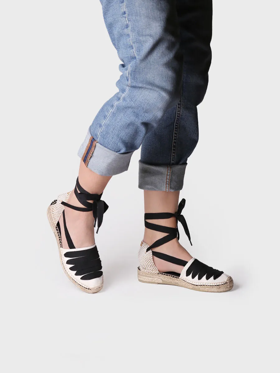 TONI PONS | ESPADRILLES MUJER | GAVET CU NEGRE | NEGRO
