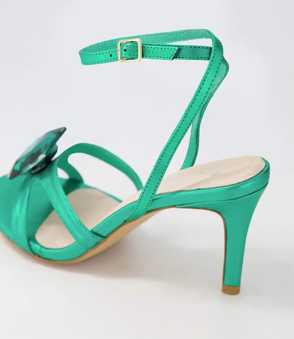 TOP END NINIE JEWELLED HEEL