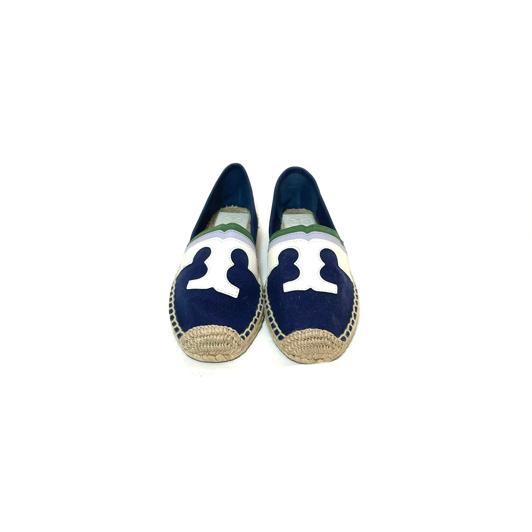 Tory Burch Navy 'Laguna' Espadrilles | Like New |