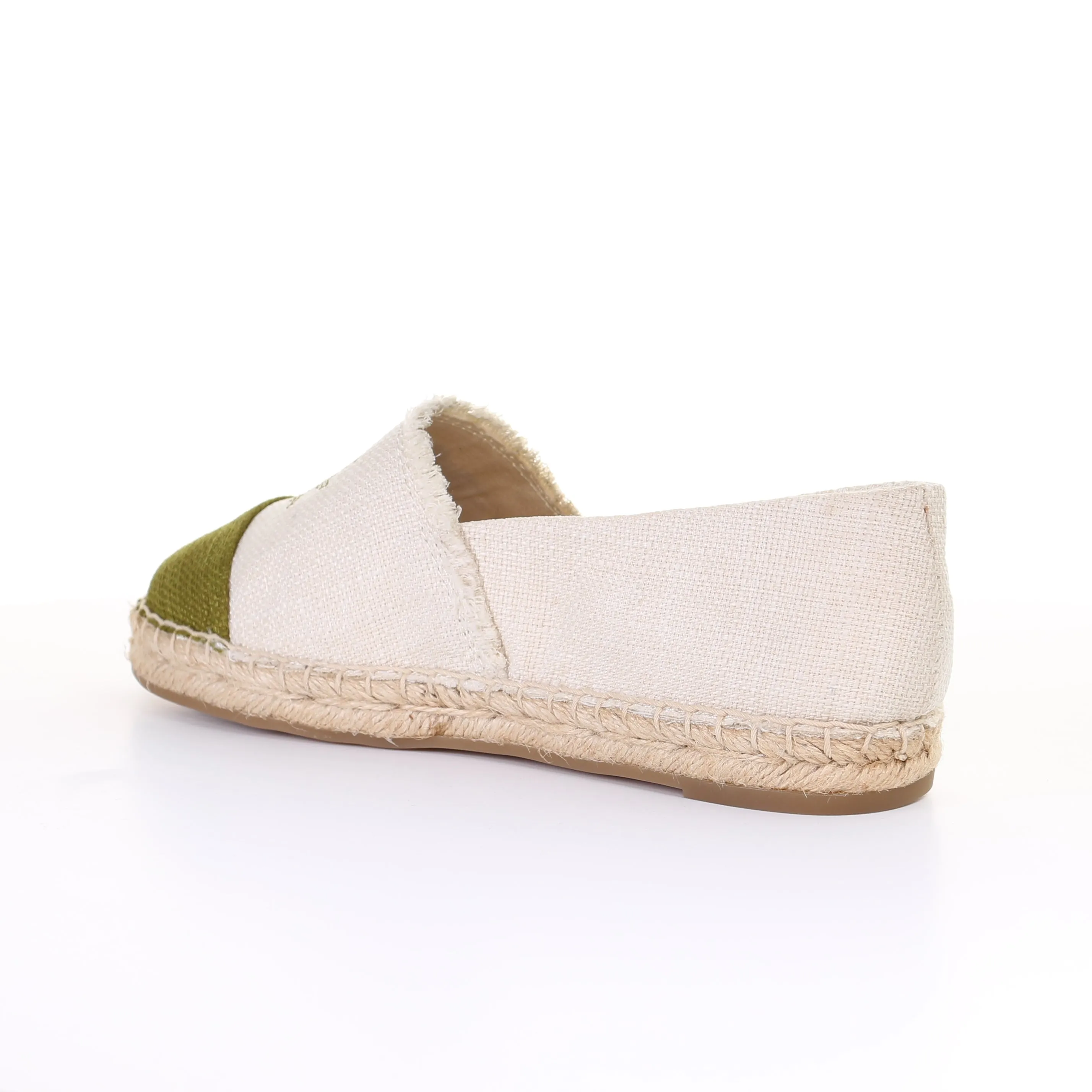 Twotone Espadrilles-Green