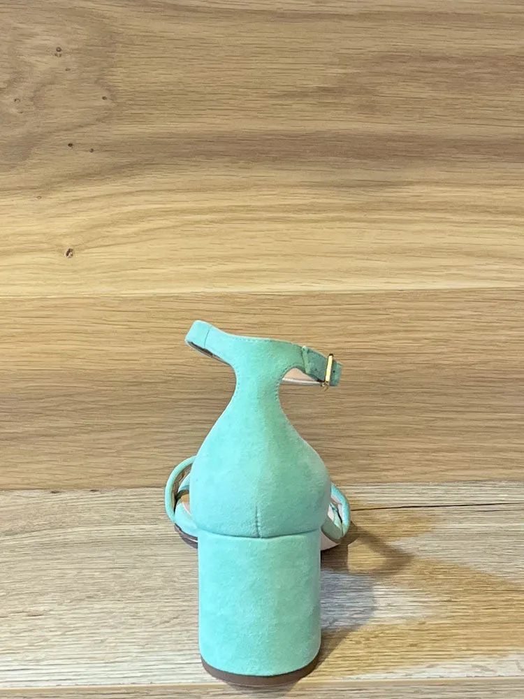 Unisa Minot Heeled Sandals Aquamarine