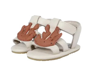 Ushy | Coral | Walnut Nubuck