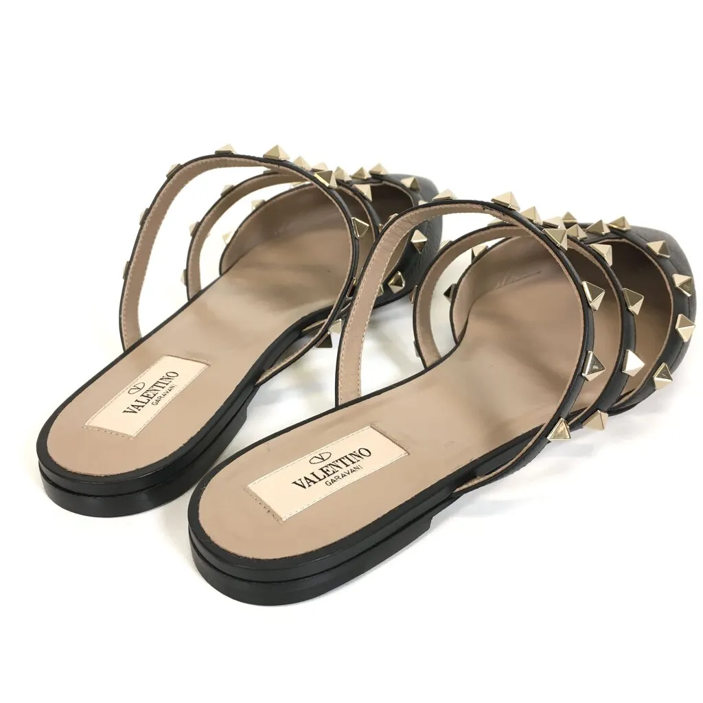 Valentino Rockstud Pointed Toe Mule