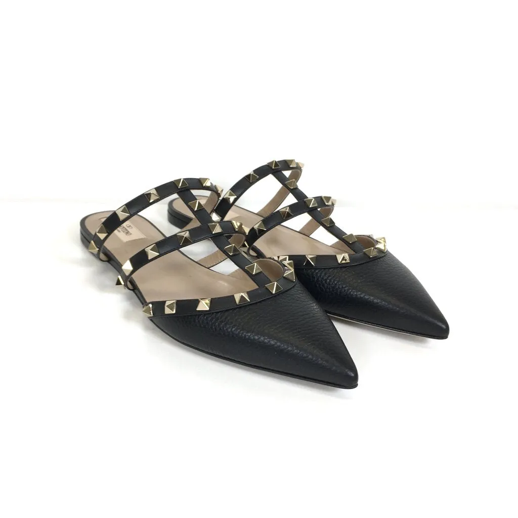 Valentino Rockstud Pointed Toe Mule