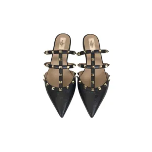 Valentino Rockstud Pointed Toe Mule