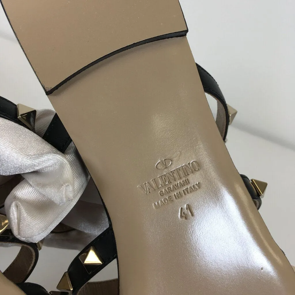 Valentino Rockstud Pointed Toe Mule