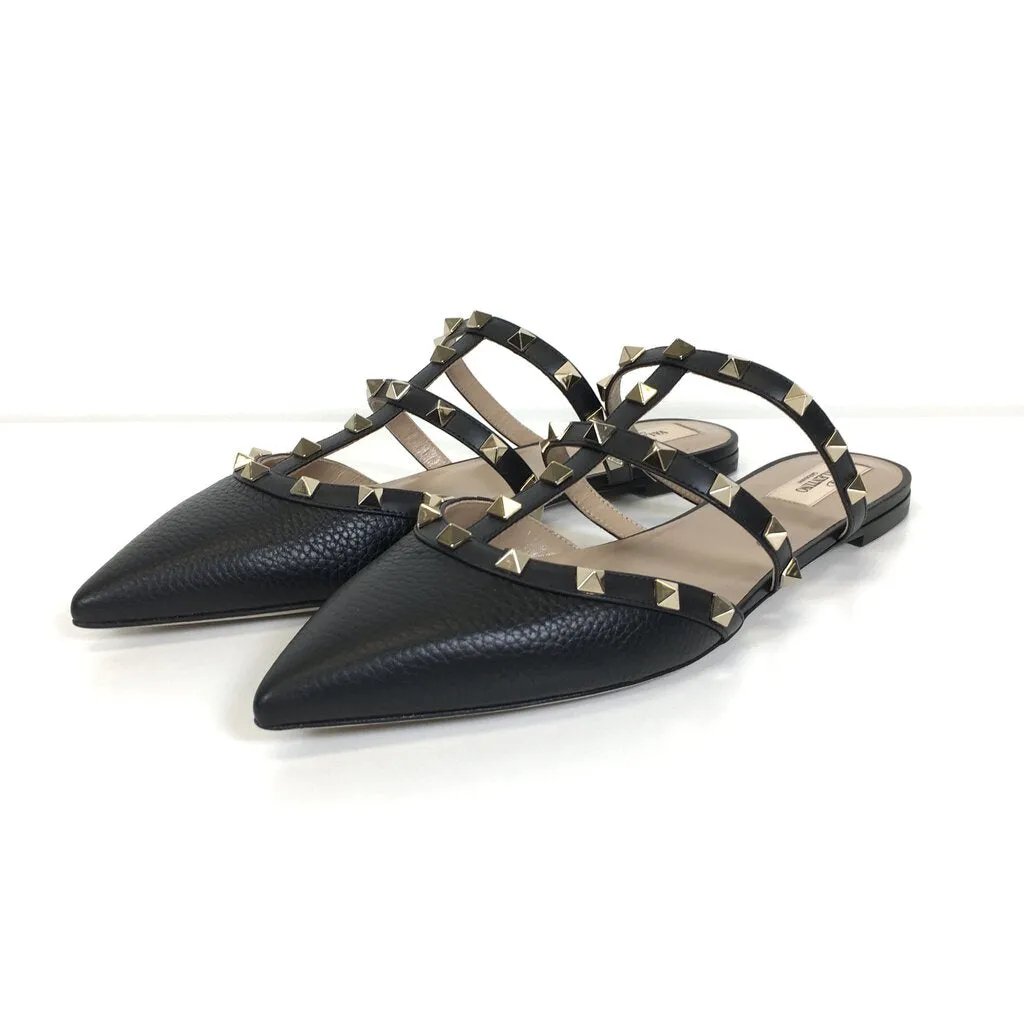 Valentino Rockstud Pointed Toe Mule