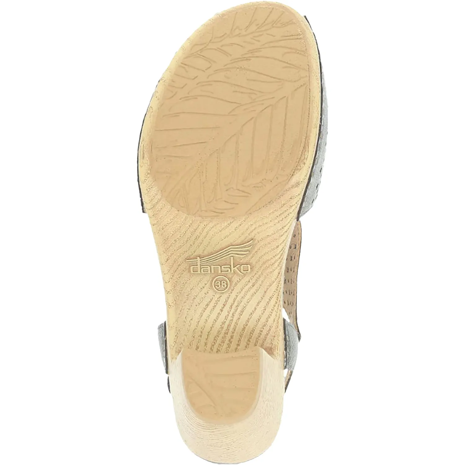 Women's Dansko Teagan Gunmetal Metallic Leather
