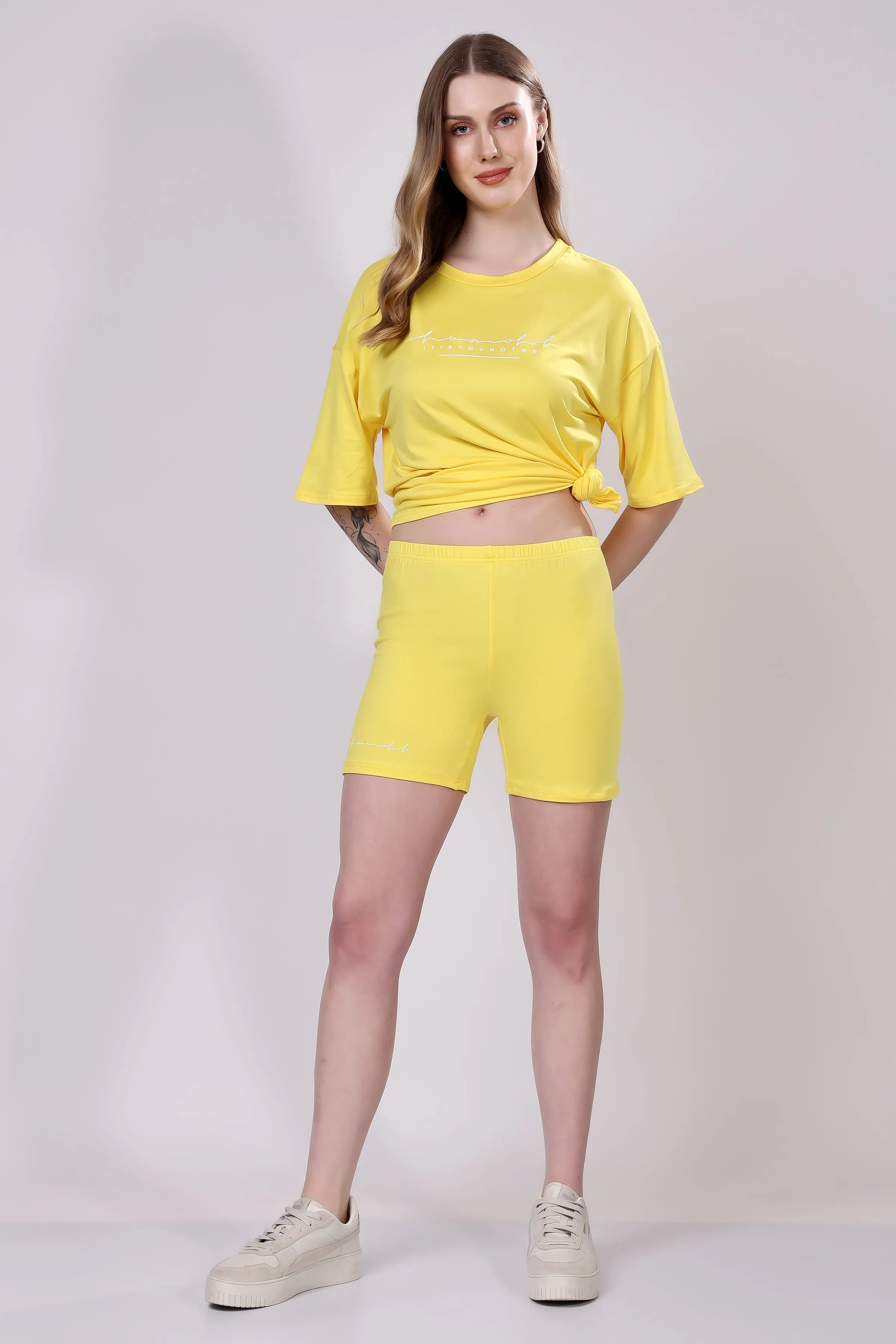 Yellow Luxe Lounge Set
