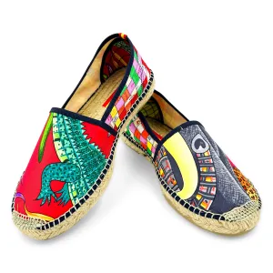 ZAMBEZE CARRE Multi Classic Espadrilles